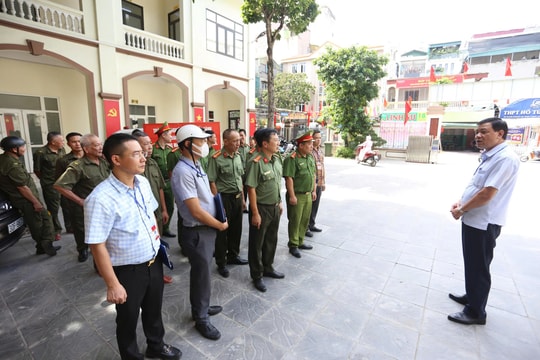 Phường Khương Đình (Hà Nội): Tập trung quản lý trật tự xây dựng, trật tự đô thị