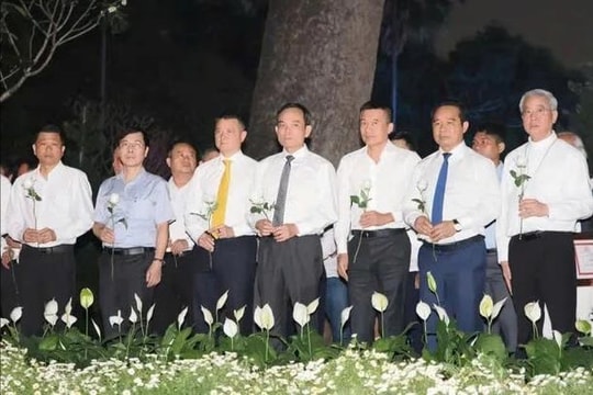TP. Hồ Chí Minh: Khánh thành công viên số 1 Lý Thái Tổ và không gian tưởng niệm nạn nhân Covid-19