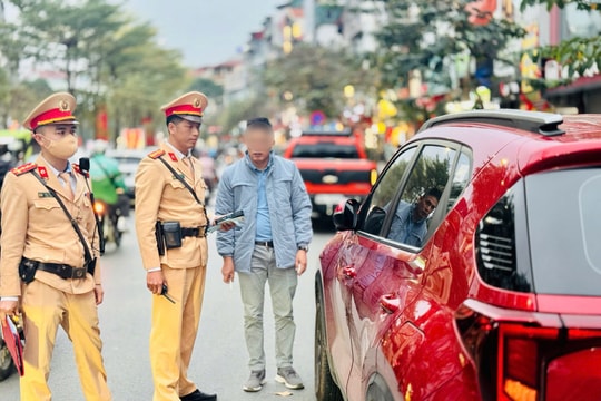 Hà Nội: Duy trì tuần tra lưu động, xử lý nghiêm vi phạm gây ùn tắc giao thông