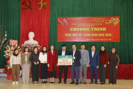 Chung tay hỗ trợ giáo dục, xây nhà đại đoàn kết tại Phú Thọ