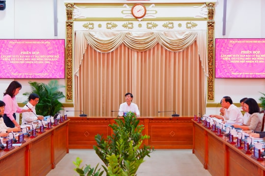 TP. Hồ Chí Minh: In thẻ cử tri phù hợp với chức năng trên hệ thống dữ liệu quốc gia về dân cư