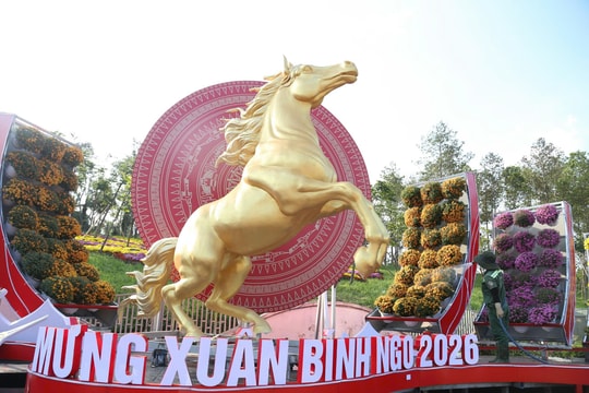 Linh vật ngựa ở Nghệ An - tâm điểm check-in