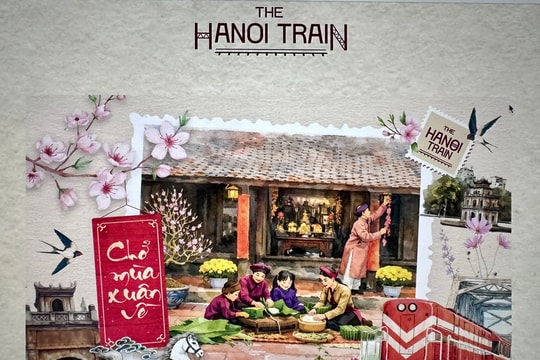 Đoàn tàu Hà Nội 5 Cửa ô “Chở mùa xuân về”