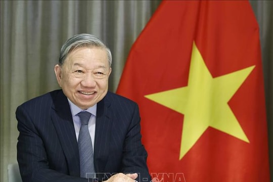 Tổng Bí thư Tô Lâm điện đàm với các nghị sỹ Hoa Kỳ