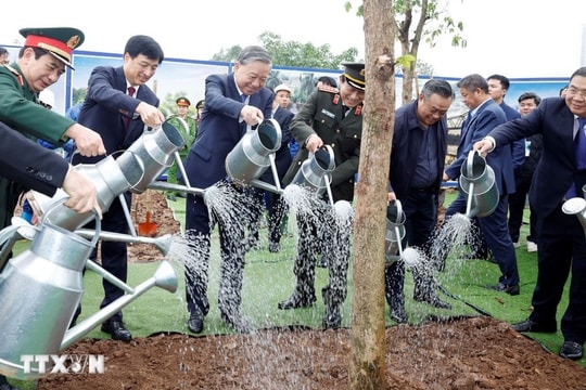 Tổng Bí thư Tô Lâm phát động Tết trồng cây đời đời nhớ ơn Bác Hồ