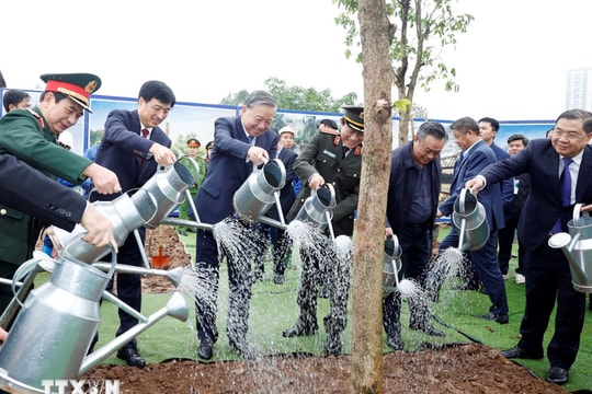 Tổng Bí thư Tô Lâm dự Lễ phát động “Tết trồng cây đời đời nhớ ơn Bác Hồ”