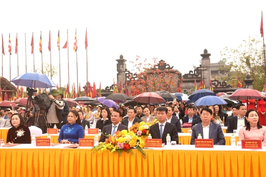 Phó Chủ tịch Quốc hội Nguyễn Thị Thanh dự khai mạc Hội xuân Bái Đính 2026