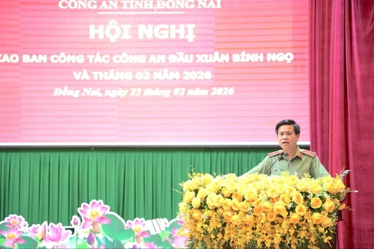 Đồng Nai: Đẩy mạnh tấn công, trấn áp tội phạm sau Tết Nguyên đán