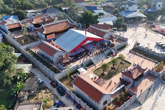 Thái Nguyên tổ chức Lễ hội Vạn Xuân khai quốc tại đền Mục