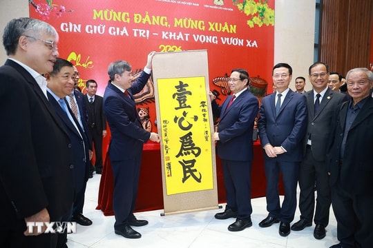 Thủ tướng Phạm Minh Chính: Khoa học xã hội củng cố sức mạnh nội sinh và nâng cao sức mạnh mềm quốc gia