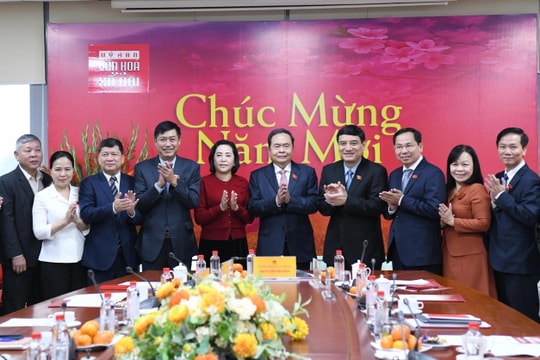 Chủ tịch Quốc hội Trần Thanh Mẫn làm việc với Thường trực Ủy ban Văn hóa và Xã hội