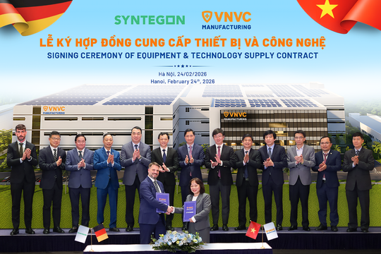 VNVC đầu tư dây chuyền sản xuất vaccine hiện đại, bước tiến mới phát triển công nghiệp công nghệ cao cho Việt Nam