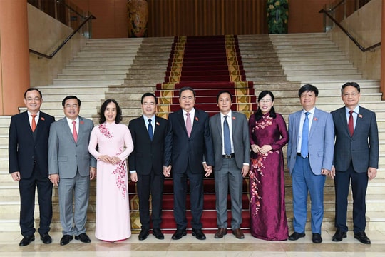 Chủ tịch Quốc hội Trần Thanh Mẫn làm việc với Thường trực Ủy ban Khoa học, Công nghệ và Môi trường