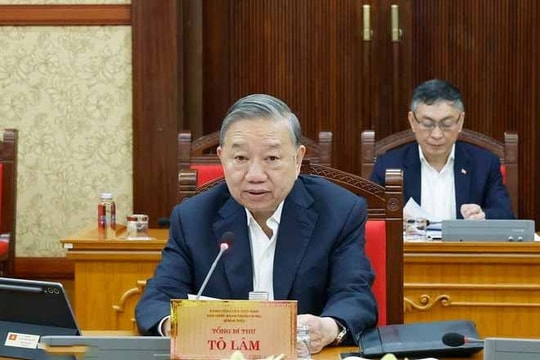 Tổng Bí thư Tô Lâm: Tuyệt đối không xảy ra tình trạng du Xuân kéo dài, lơ là nhiệm vụ