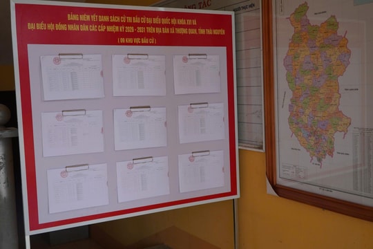 Thai Nguyen: Checking election preparations in several localities in the province