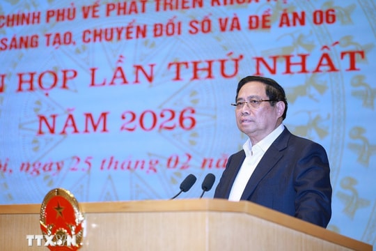 Thủ tướng Phạm Minh Chính chủ trì họp Ban Chỉ đạo về phát triển khoa học, công nghệ, đổi mới sáng tạo