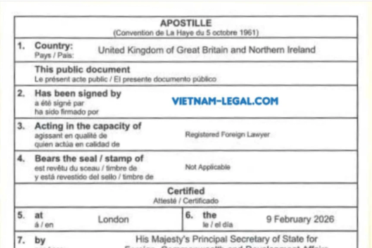 Vietnam approves implementation plan for Hague Apostille Convention