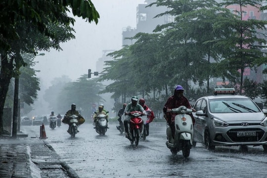 Dự báo thời tiết 25/2: Mưa dông gia tăng ở Bắc Bộ