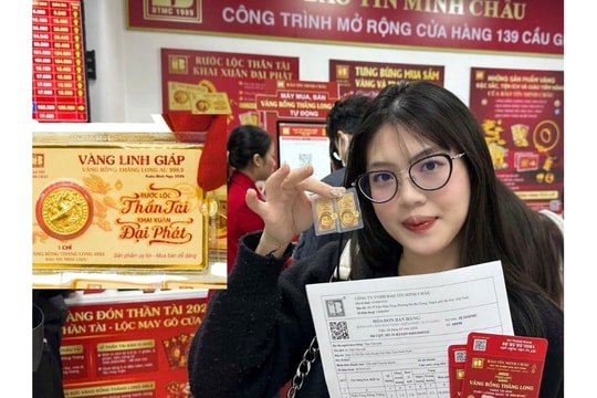 Sôi động "phố vàng" Hà Nội ngày vía Thần Tài
