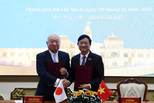 HĐND TP. Hồ Chí Minh và Hội đồng tỉnh Yamaguchi (Nhật Bản) ký kết Bản ghi nhớ hợp tác hữu nghị