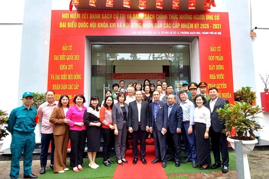 Phường Bạch Mai quyết tâm tổ chức thành công bầu cử Quốc hội và HĐND nhiệm kỳ 2026 - 2031
