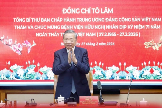 Kiên định mục tiêu thực hiện bao phủ chăm sóc sức khỏe toàn dân, bảo đảm mỗi người dân được tiếp cận và sử dụng dịch vụ y tế kịp thời, chất lượng, công bằng