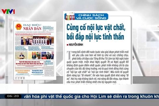 Củng cố nội lực vật chất, bồi đắp nội lực tinh thần
