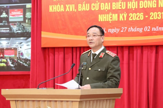 Bộ Công an: Triển khai cấp độ cao nhất, quyết liệt nhất bảo đảm tuyệt đối an ninh, an toàn bầu cử Đại biểu Quốc hội Khóa XVI, bầu cử Đại biểu Hội đồng nhân dân các cấp nhiệm kỳ 2026-2031