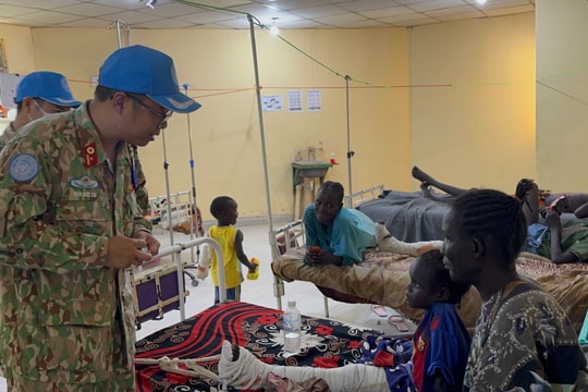Khẳng định bản lĩnh chiến sĩ quân y Việt Nam tại Bentiu - Nam Sudan