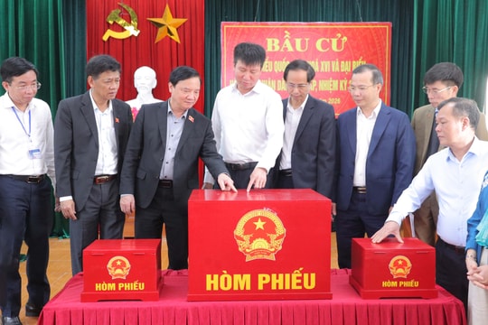 Tổ chức thành công cuộc bầu cử là nhiệm vụ chính trị trọng tâm