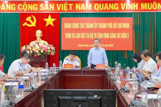 TP. Hồ Chí Minh: Tăng cường phối hợp bảo vệ chủ quyền biển, đảo