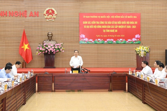 Nghệ An phải là một trong những điển hình tốt trong công tác bầu cử