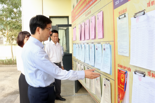 Minh bạch thông tin, phát huy quyền làm chủ của cử tri