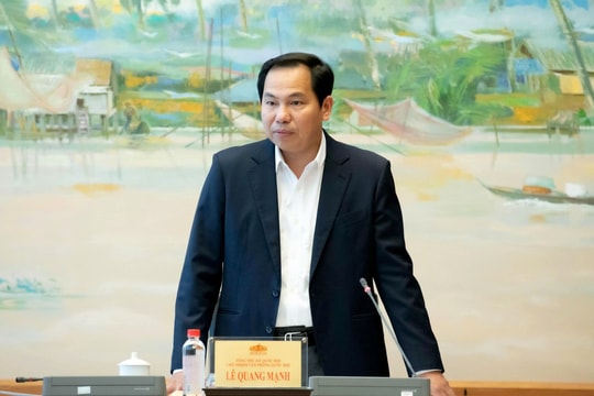 Xây dựng Quốc hội thực sự đổi mới, chuyên nghiệp, đủ tầm dẫn dắt tiến trình hoàn thiện thể chế trong kỷ nguyên mới