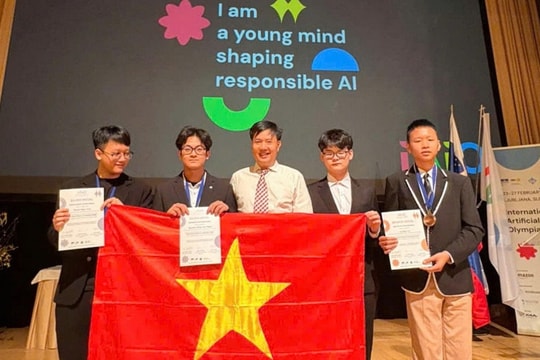 Việt Nam giành 3 huy chương ở Olympic Trí tuệ nhân tạo quốc tế 2026: Dấu ấn “lần đầu ra biển lớn”