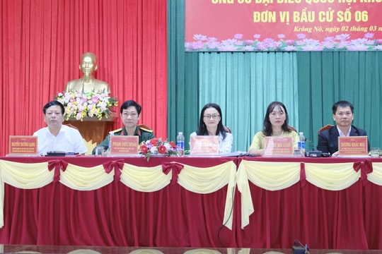Cử tri Lâm Đồng gửi gắm niềm tin tới người ứng cử ĐBQH khóa XVI