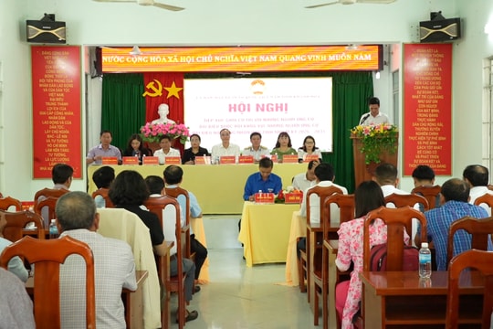 Cam kết hành động vì sự phát triển, đặt lợi ích của Nhân dân lên trên hết