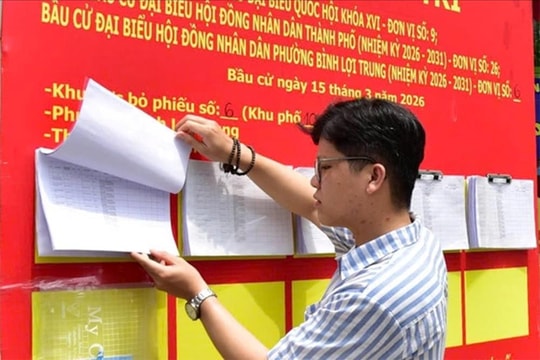Tổ bầu cử được thành lập như thế nào?