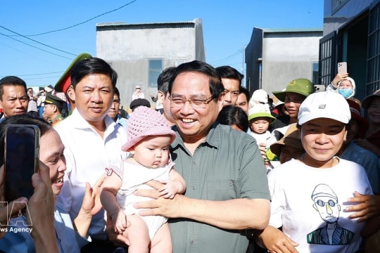 PM inspects North – South expressway project, post-disaster recovery efforts