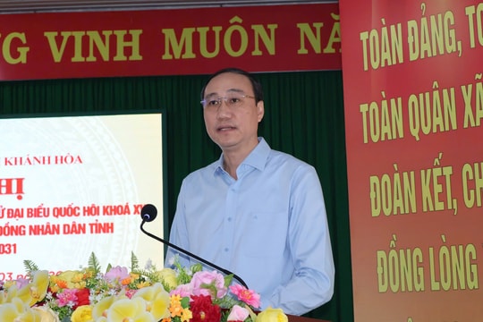 Khánh Hòa: Cử tri xã Ninh Hải, Xuân Hải gửi gắm kỳ vọng vào các ứng cử viên đại biểu Quốc hội Khóa XVI