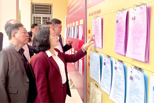Tổ chức thành công cuộc bầu cử là nhiệm vụ chính trị hàng đầu