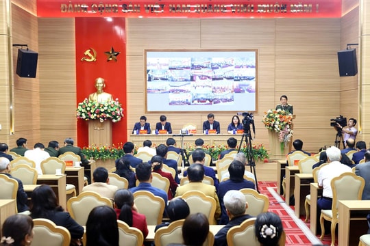 Bộ trưởng Lương Tam Quang tiếp xúc cử tri tại Đơn vị bầu cử số 3, tỉnh Hưng Yên
