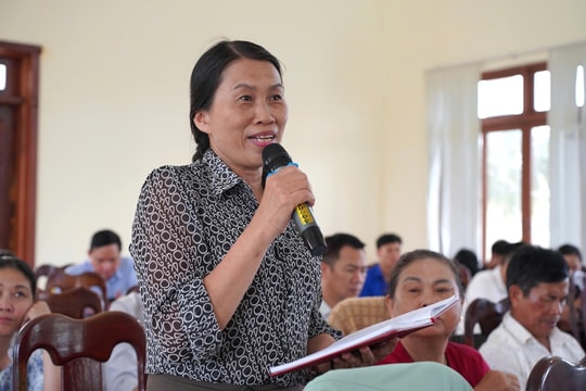 Đắk Lắk: Cử tri Ea Ktur gửi gắm kỳ vọng vào chính sách hỗ trợ sản xuất, nâng cấp hạ tầng