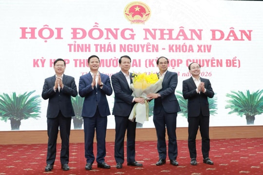 Ông Dương Văn Lượng được bầu làm Phó Chủ tịch UBND tỉnh Thái Nguyên