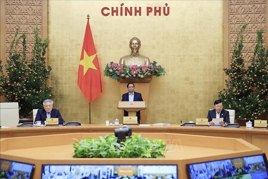 Thủ tướng Phạm Minh Chính chủ trì Phiên họp thường kỳ Chính phủ tháng 2