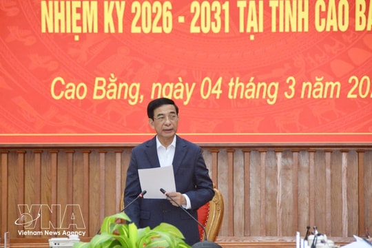 General Phan Van Giang: Cao Bang needs to create best conditions for voters during election