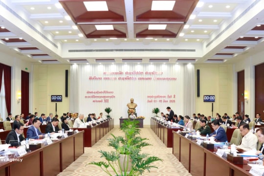Lao Party Central Committee holds 2nd meeting to adopt important issues