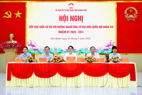 Cử tri xã Tân Định kỳ vọng các "điểm nghẽn" trong giải phóng mặt bằng sớm được tháo gỡ