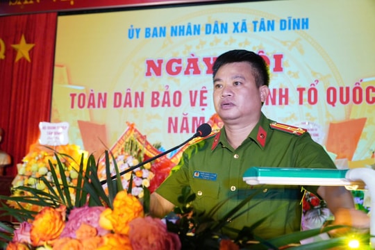 Bắc Ninh: Thượng tá Trần Xuân Cường - “Hạt nhân” xây dựng lực lượng Công an xã Tân Dĩnh đoàn kết, kỷ luật, vì nhân dân phục vụ