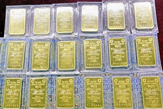 Giá vàng ngày 5/3: SJC tăng 500.000 đồng, vàng nhẫn ít biến động